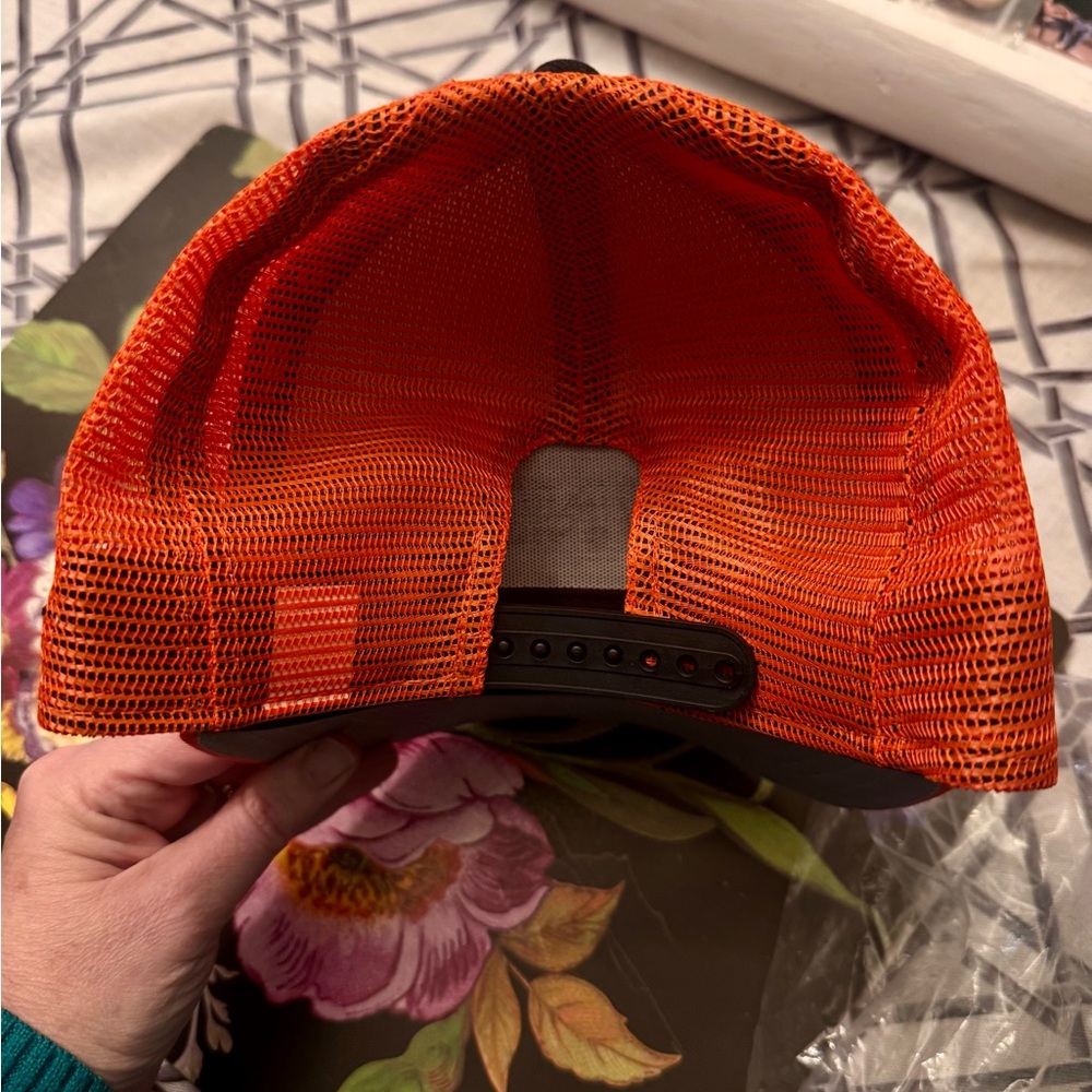 WNBA Orange and Cream Snapback Hat - Picture 3 of 5